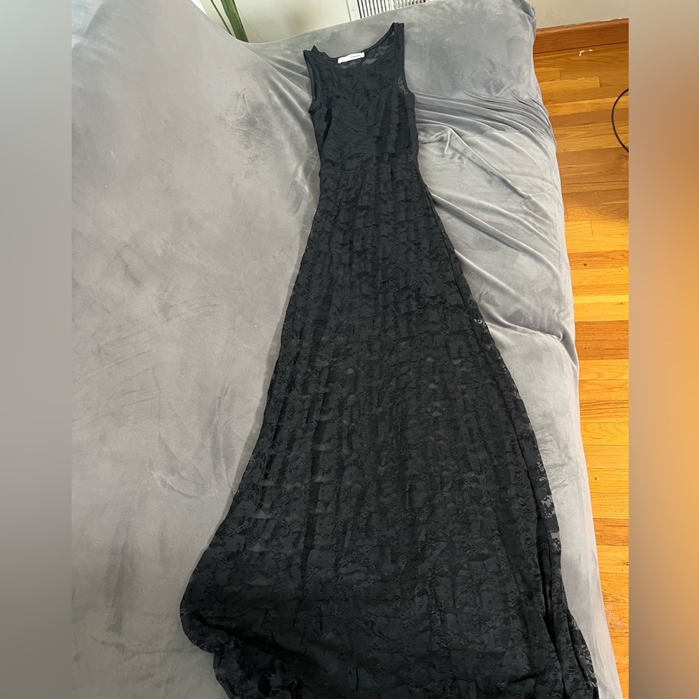 BLack mesh dress